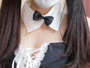 Chinees schattig meisje met grote borsten